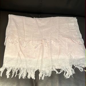 Nordstrom baby pink Cashmere scarf